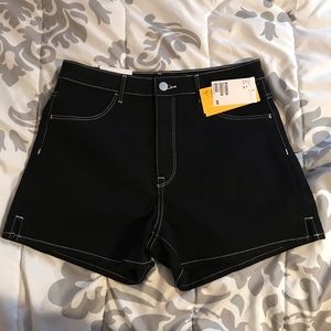 High Waisted Denim Shorts